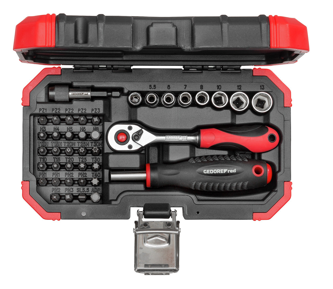R33003040 - Juego de puntas 1/4" 40 piezas BMC