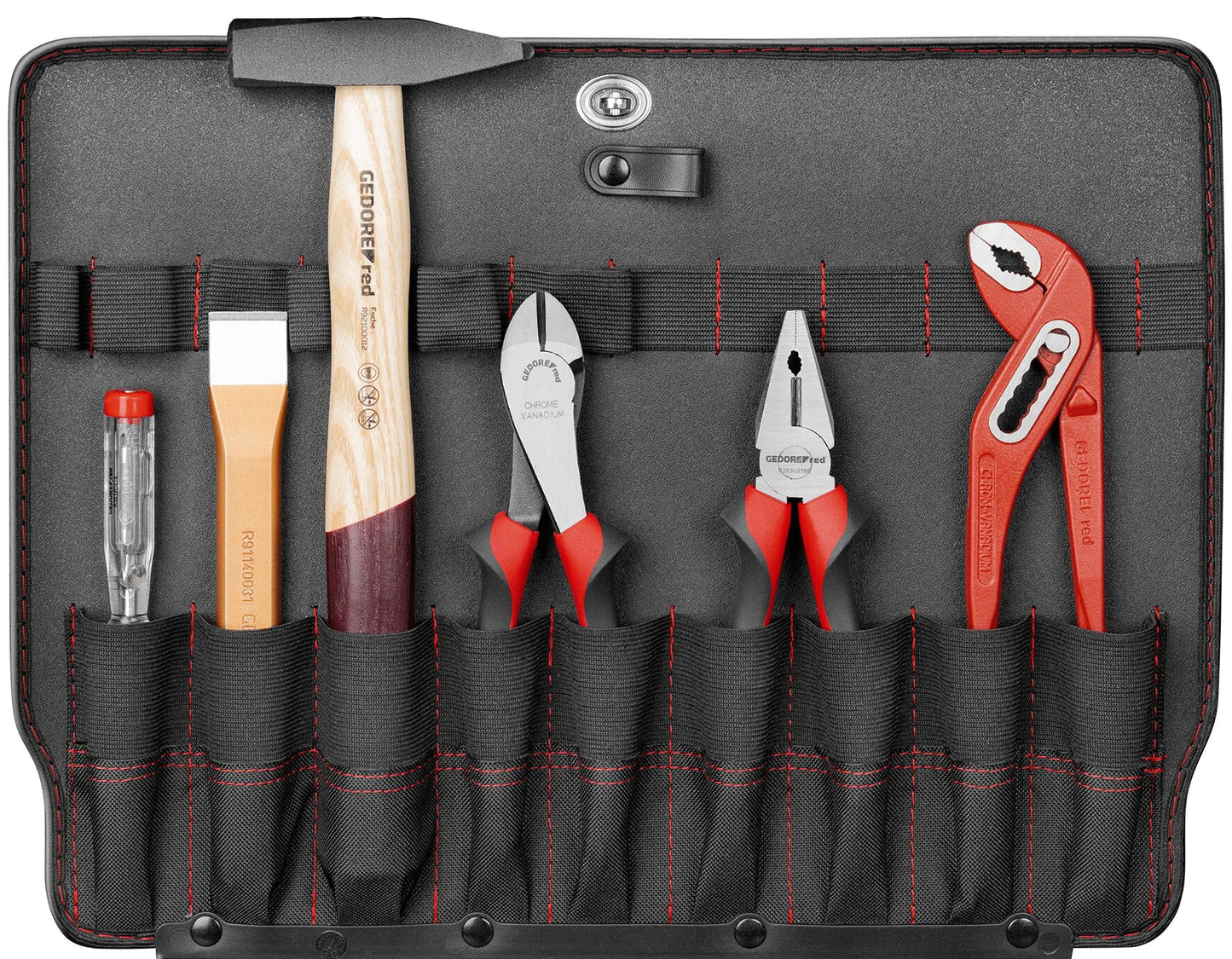 GEDORE red R21652101 - Maleta de herramientas MASTER XL con surtido de 101 herramientas