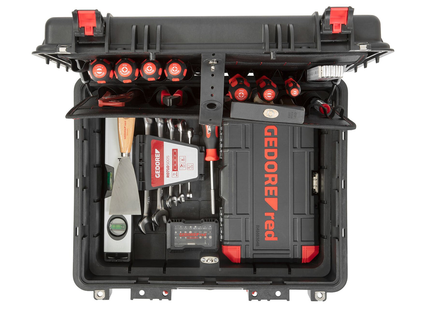 GEDORE red R21652101 - Maleta de herramientas MASTER XL con surtido de 101 herramientas