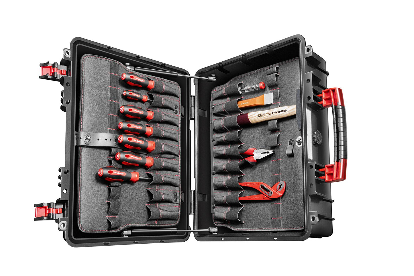 GEDORE red R21652101 - Maleta de herramientas MASTER XL con surtido de 101 herramientas