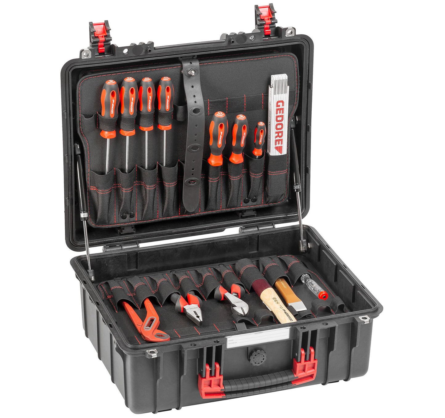 GEDORE red R21652101 - Maleta de herramientas MASTER XL con surtido de 101 herramientas