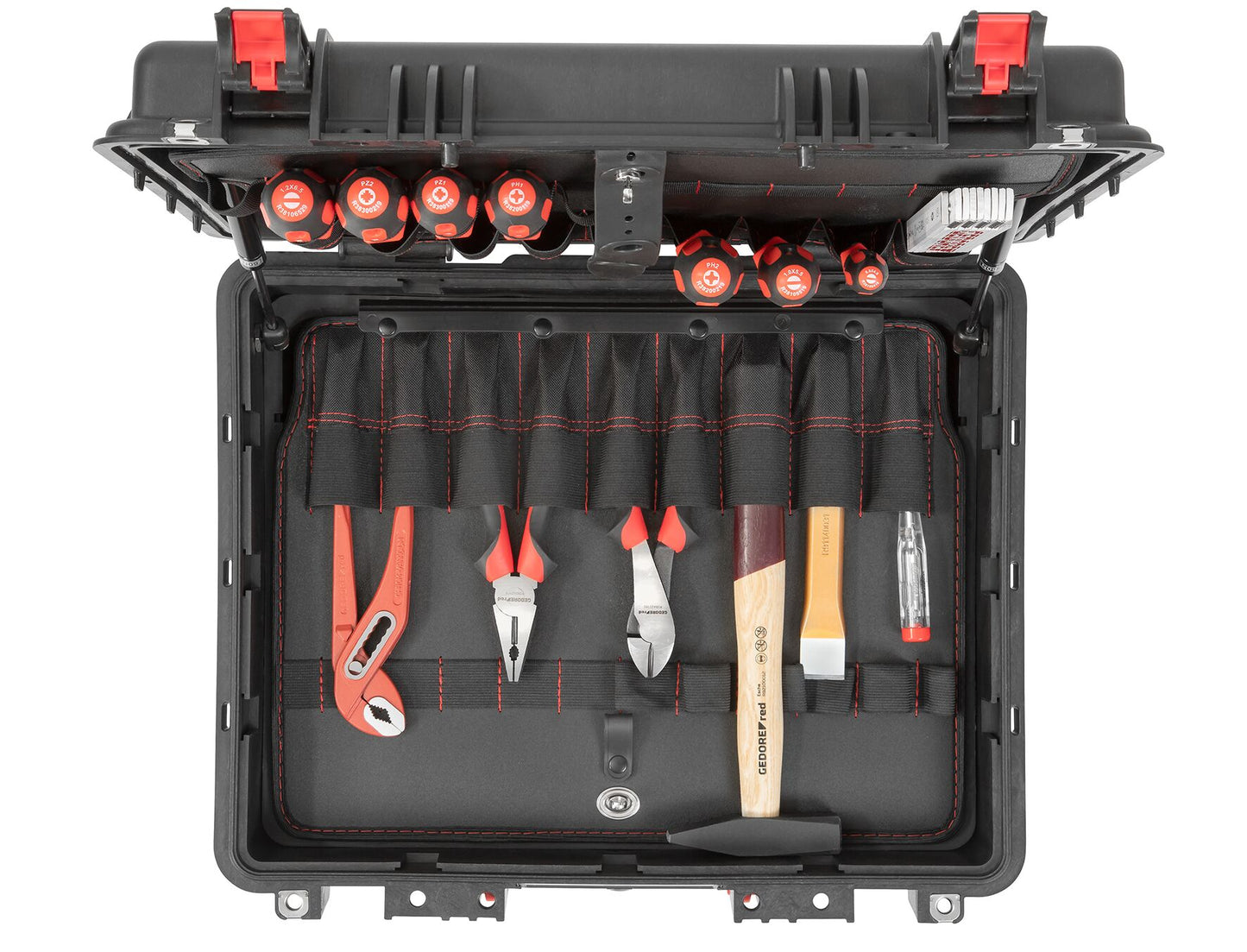 GEDORE red R21652101 - Maleta de herramientas MASTER XL con surtido de 101 herramientas