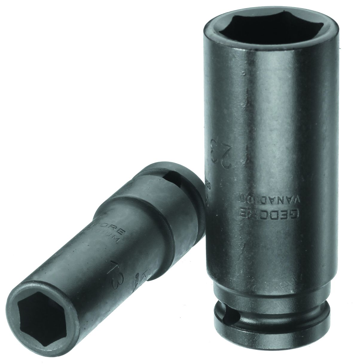 1/2"-ko hexagono-profileko inpaktu-giltza luzeak