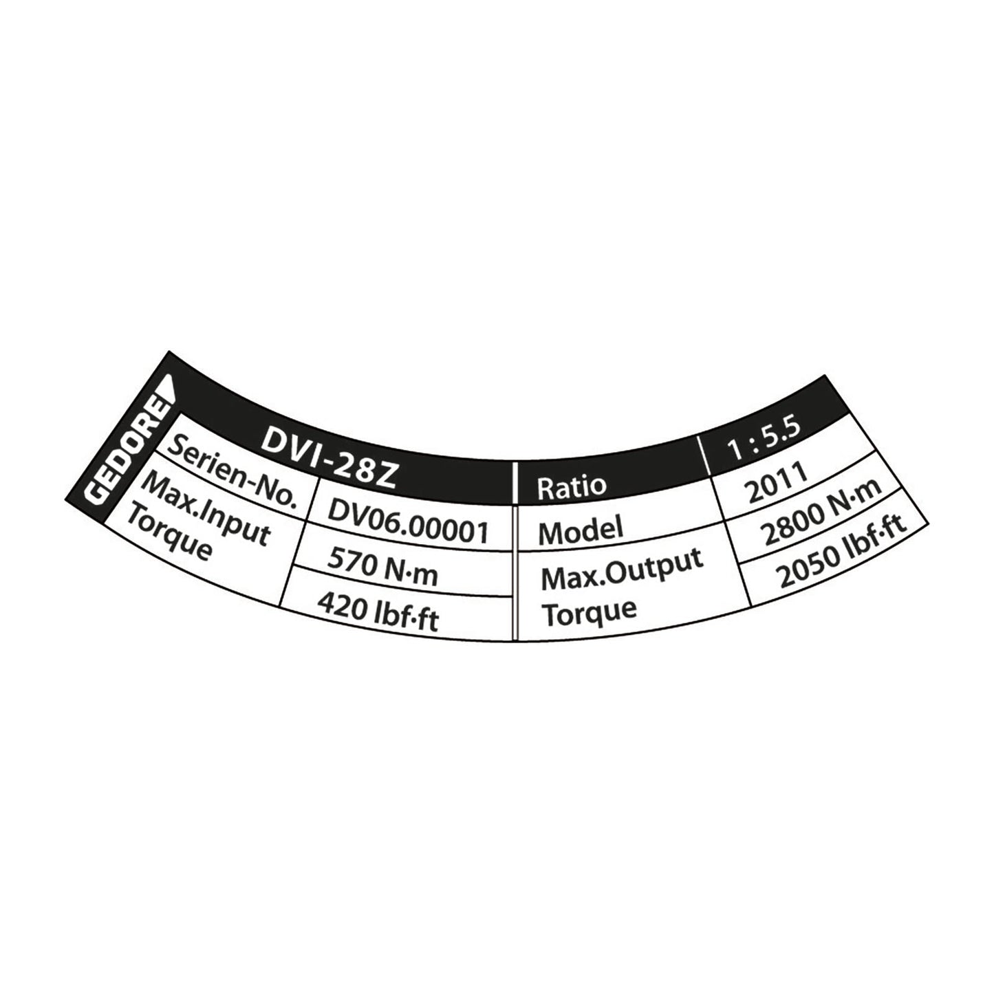 Dremoplus ALU 2.800 N.m. x5,5