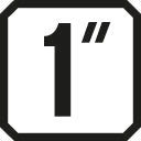 1"-ko IMPACT-FIX segurtasuneko inpaktu-giltzak, profil hexagonala