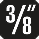 Rail magnético 3/8", 480 mm