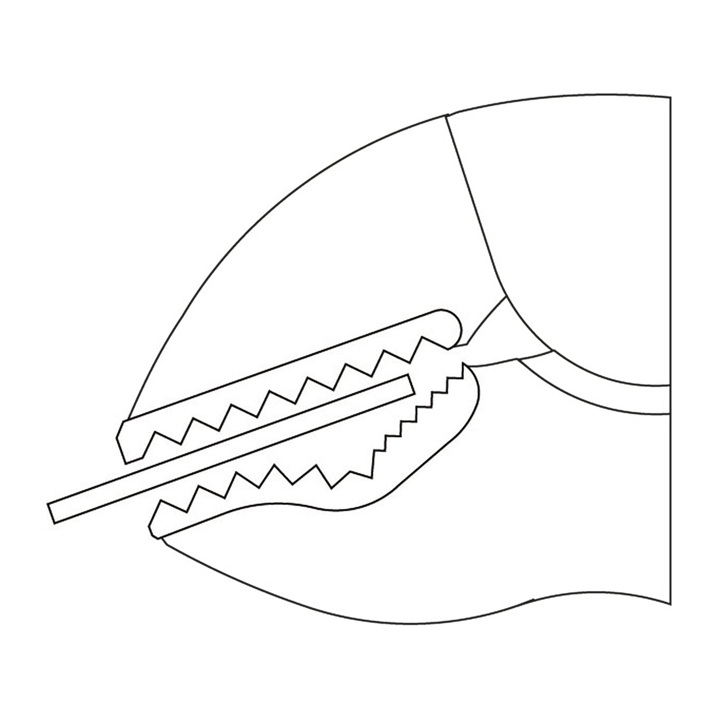 10"-ko helduleku-klampa