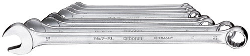 GEDORE 7 XL-080 - Juego de llaves combinadas 8 pzas 8-19 mm