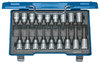 GEDORE ITX 19 LKP - Juego de vasos destornilladores 1/2" 18 pzas TORX T20-60