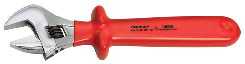 GEDORE V 60 CP 12 - Llave fija de una boca, ajustable, 1000 V 12"