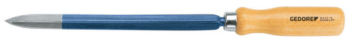 GEDORE 132-150 - Rasqueta acanalada triangular 150 mm