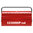 GEDORE red R20600073 - Caja de herramientas, 5 compartimentos, 535x260x210 mm