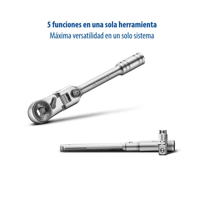 671 M-003 – Set de carraca portapuntas multifuncional, 3 piezas