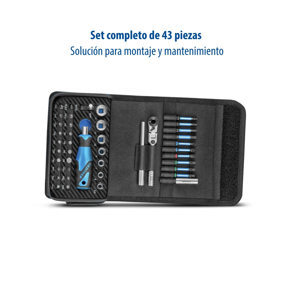 TC 666-MK-043 - Ready to Fix Kit - Kit de 43 puntes 1/4"