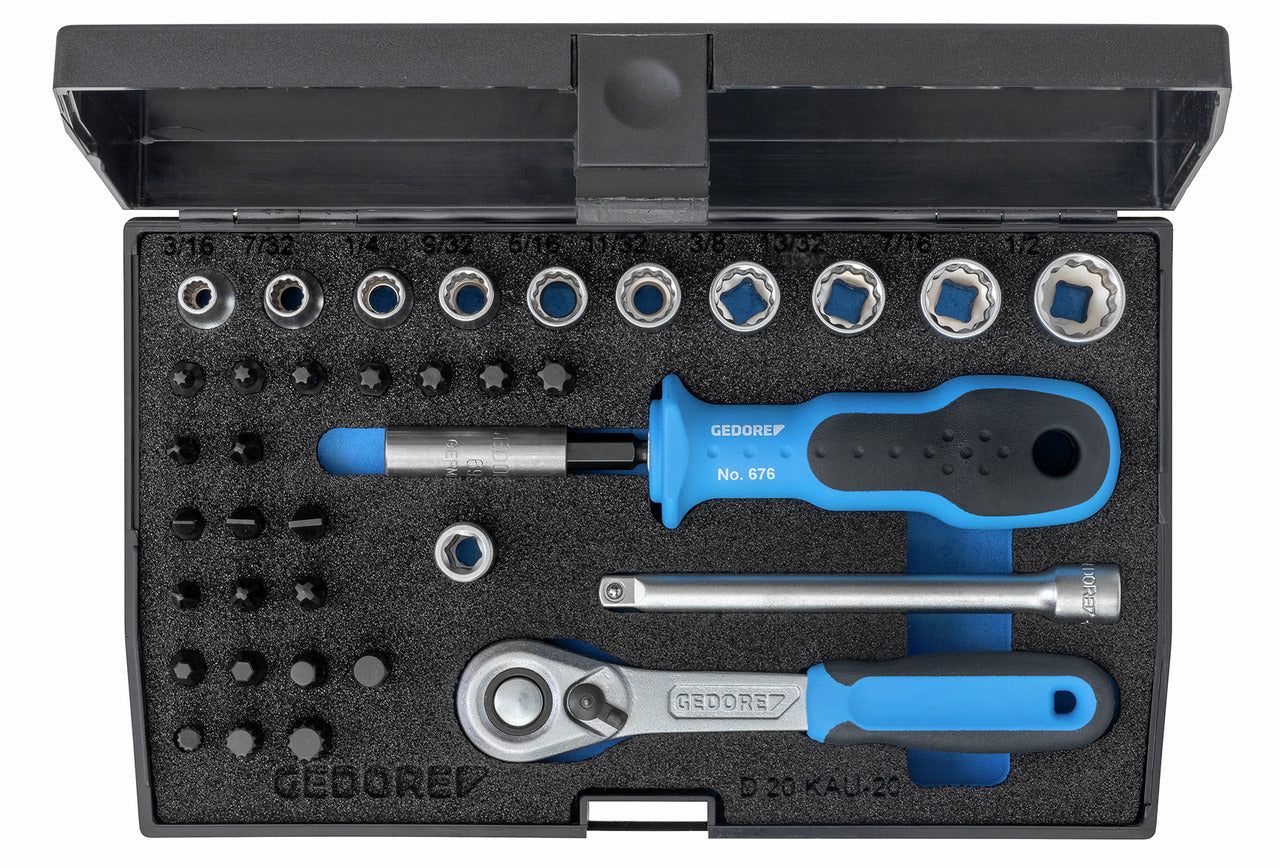 D 20 KAU-20 - Joc de Gots Unit Drive 1/4"