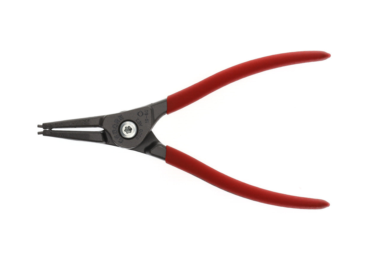 8000 AE - Alicates con puntas reforzadas para anillos circlip exteriores de 3 a 140 mm de diámetro