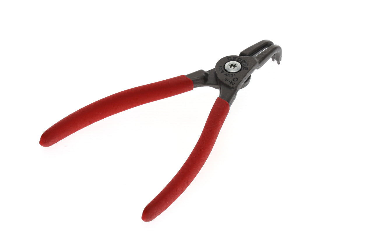 8000 AE - Alicates con puntas reforzadas para anillos circlip exteriores de 3 a 140 mm de diámetro
