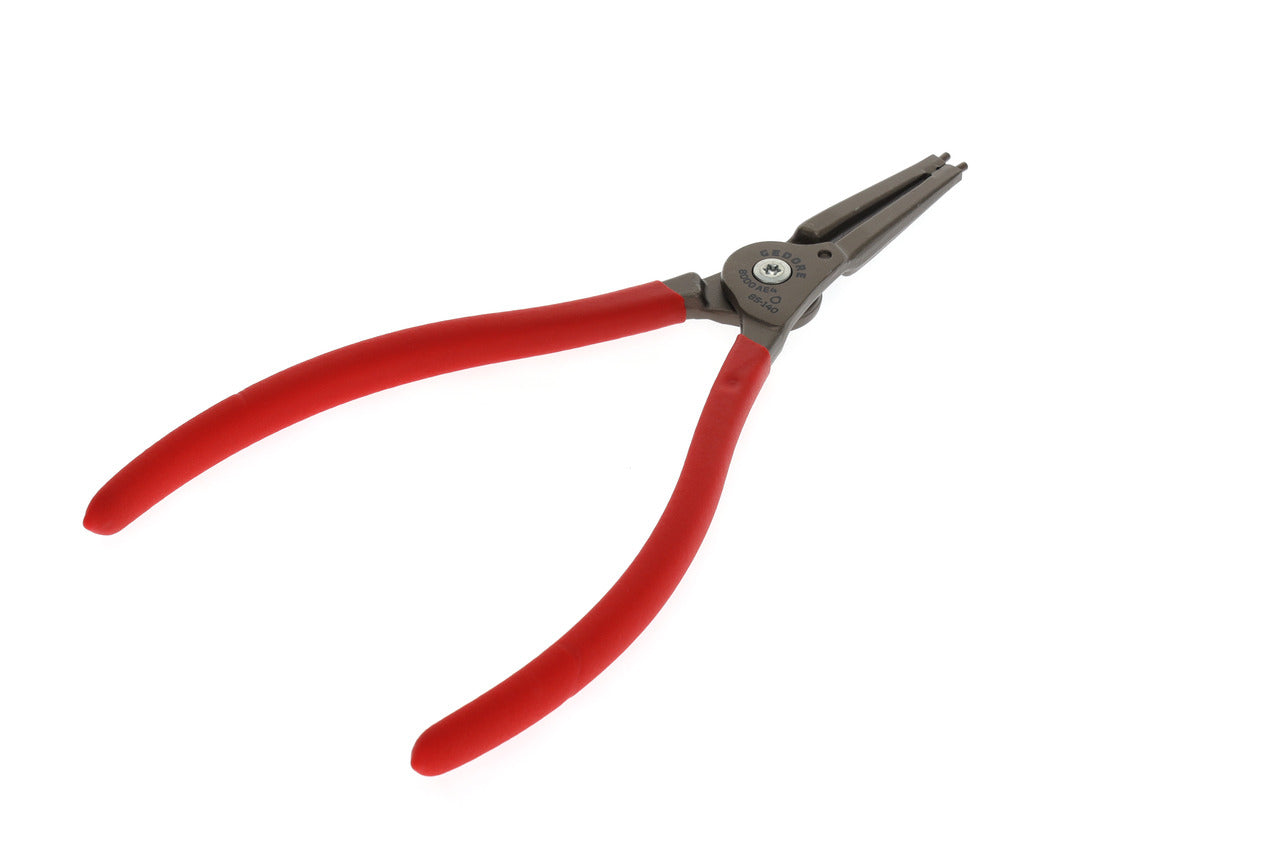 8000 AE - Alicates con puntas reforzadas para anillos circlip exteriores de 3 a 140 mm de diámetro