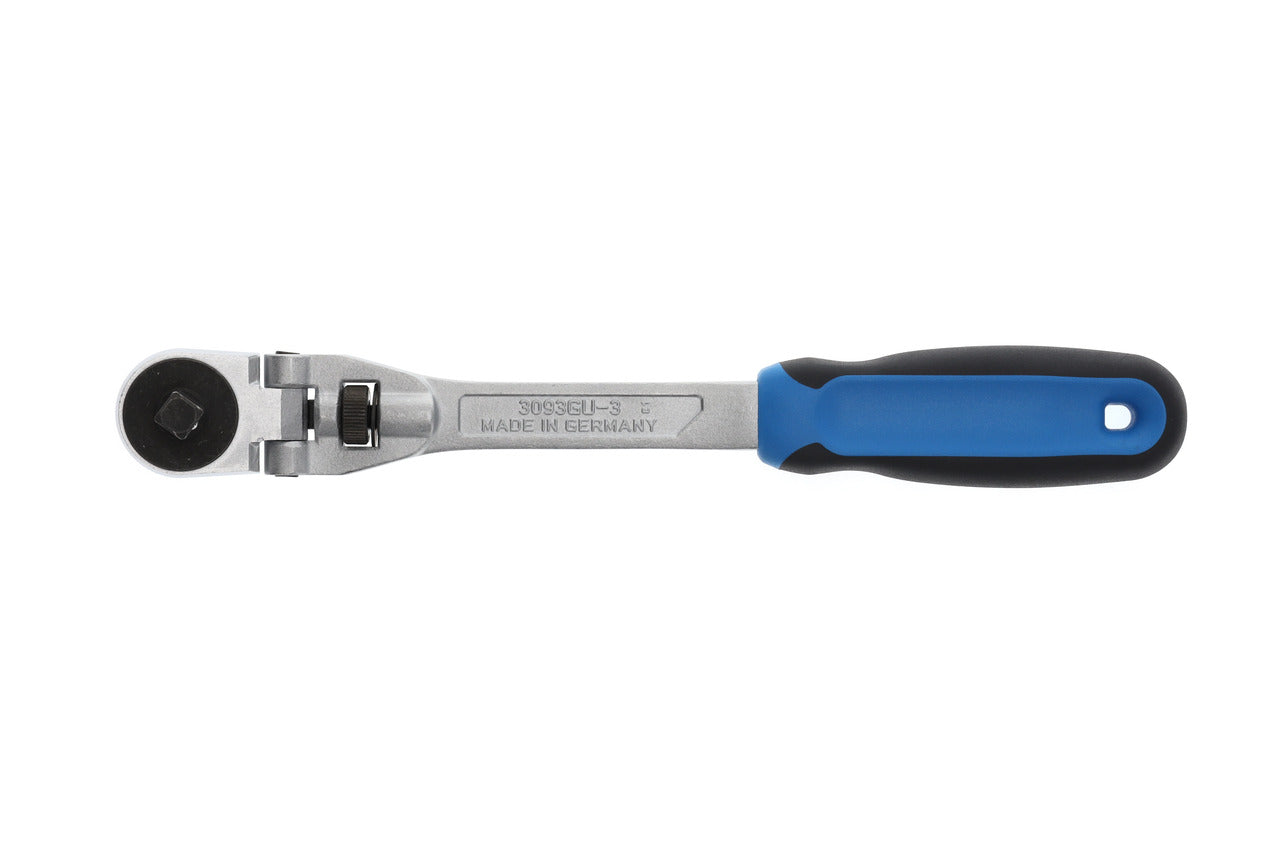 3093 GU-3 - Carraca articulada reversible de 3/8"