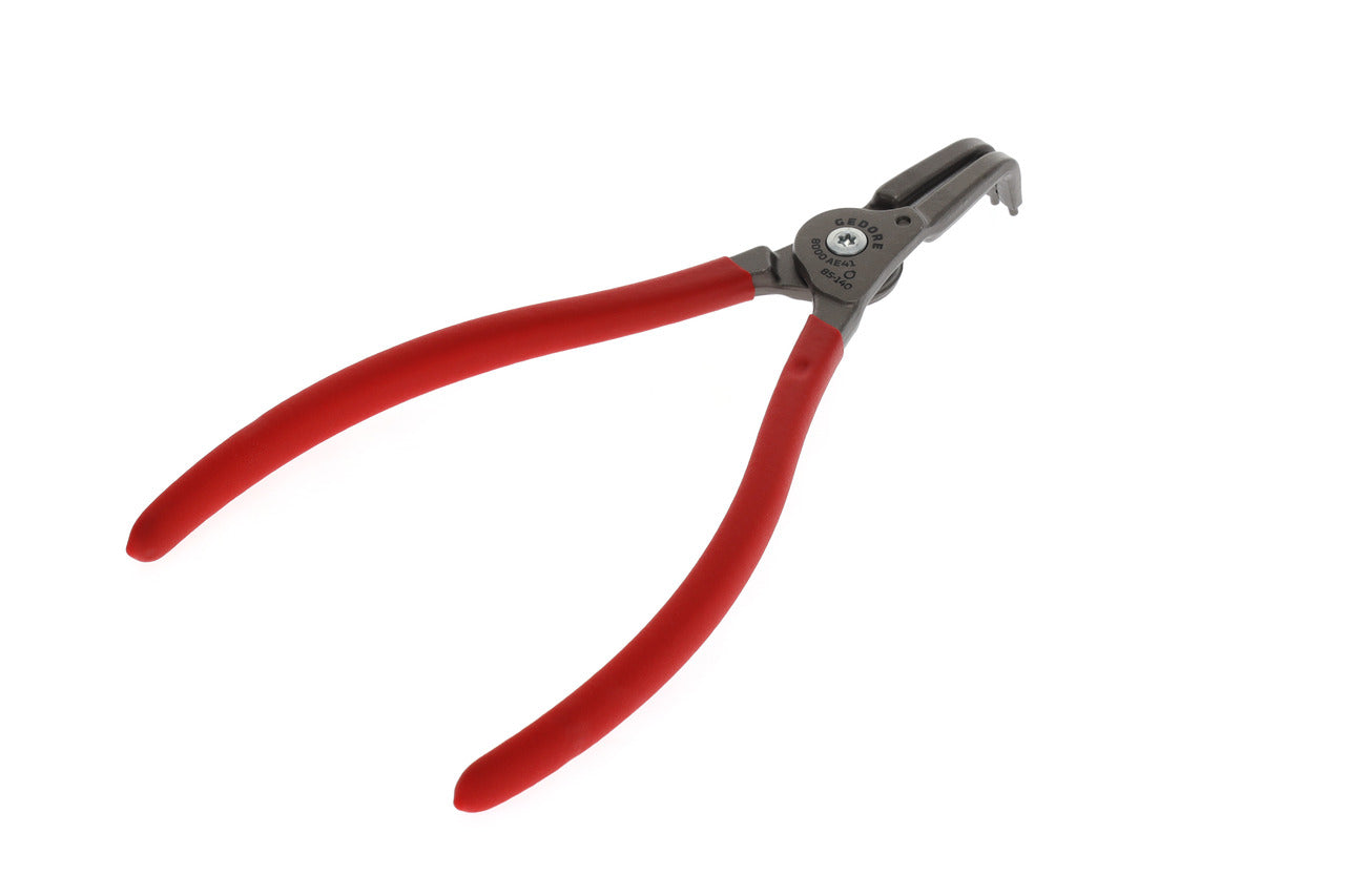 8000 AE - Alicates con puntas reforzadas para anillos circlip exteriores de 3 a 140 mm de diámetro