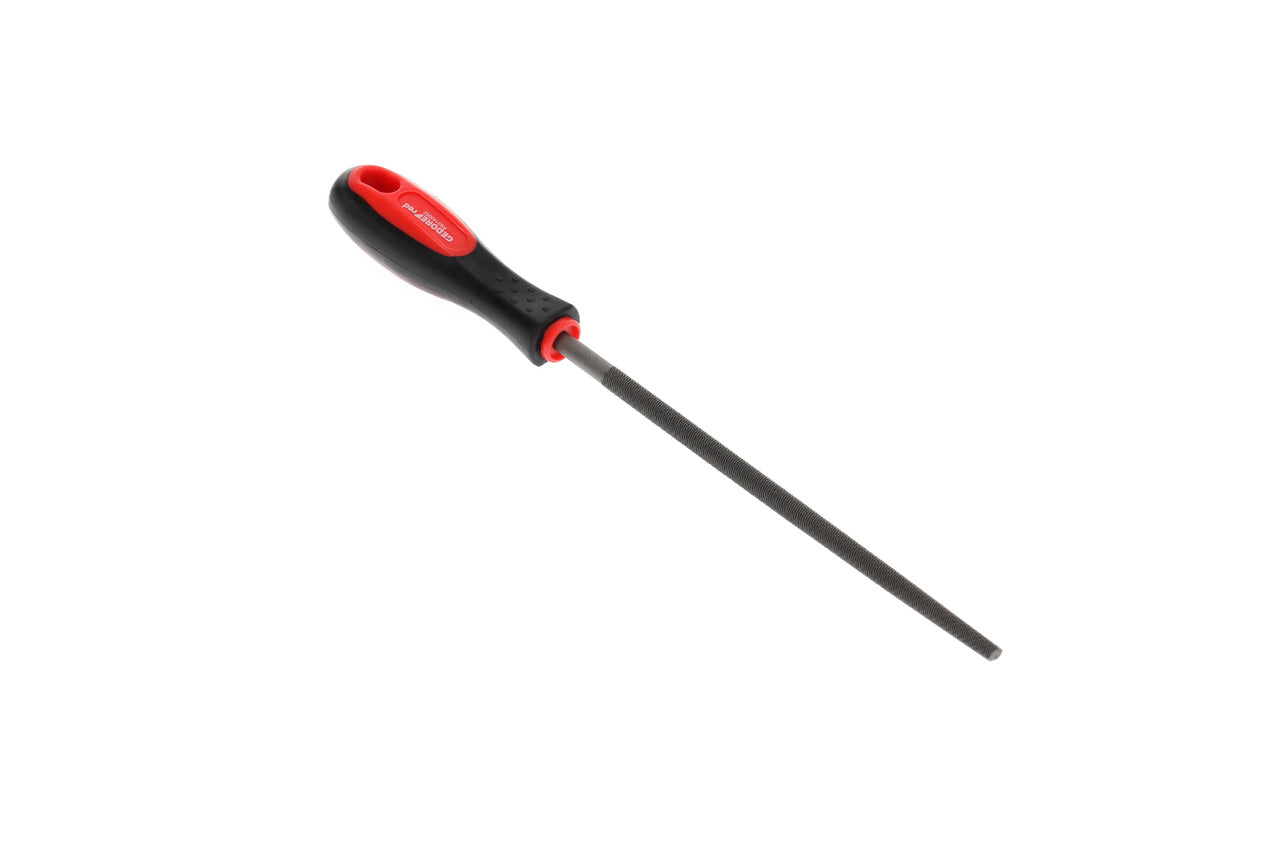 R93140052 - Lima rodona, de gra mitjà 2, L=310 mm, mànec de 2 components
