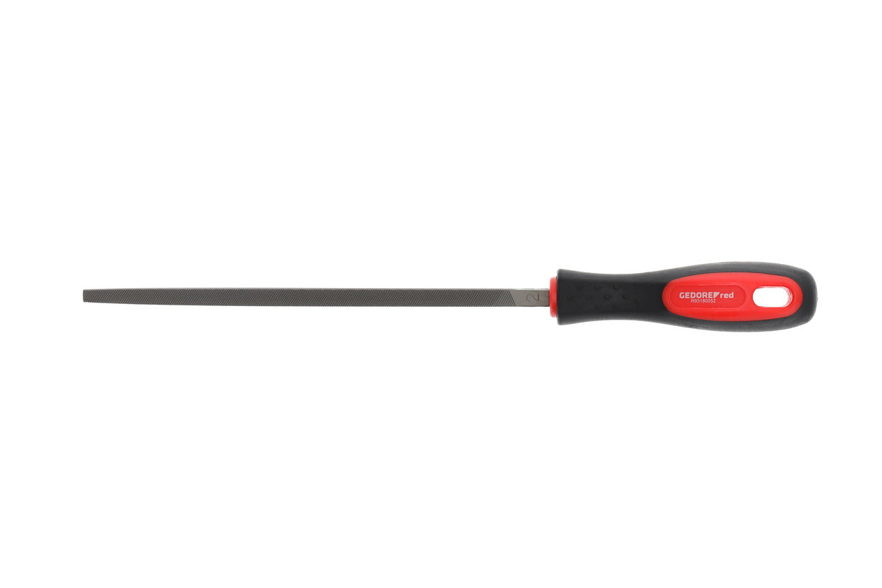 R93180052 - Lima quadrada, de gra mitjà 2, L=310 mm, mànec de 2 components