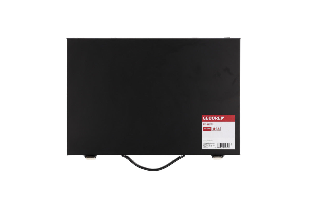 R93500170 - Joc de broques helicoïdals Ø 1-10 mm, increment de 0,5 mm, 170 peces
