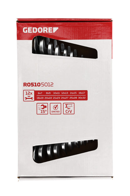R05105012 - Joc de 12 claus fixes, 6-32 mm