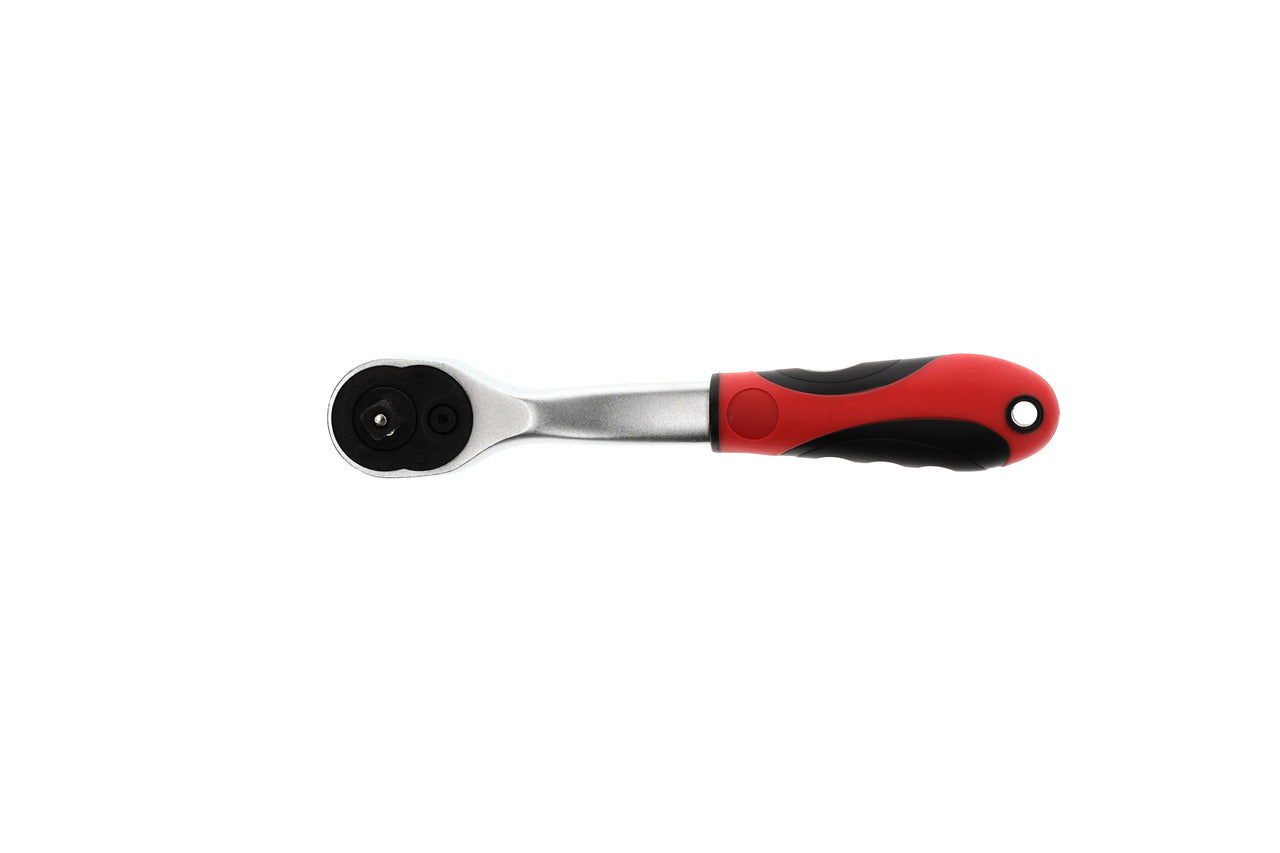 R40050009 - Carraca reversible de 2 components 1/4", acodada, angle de retorn 5°