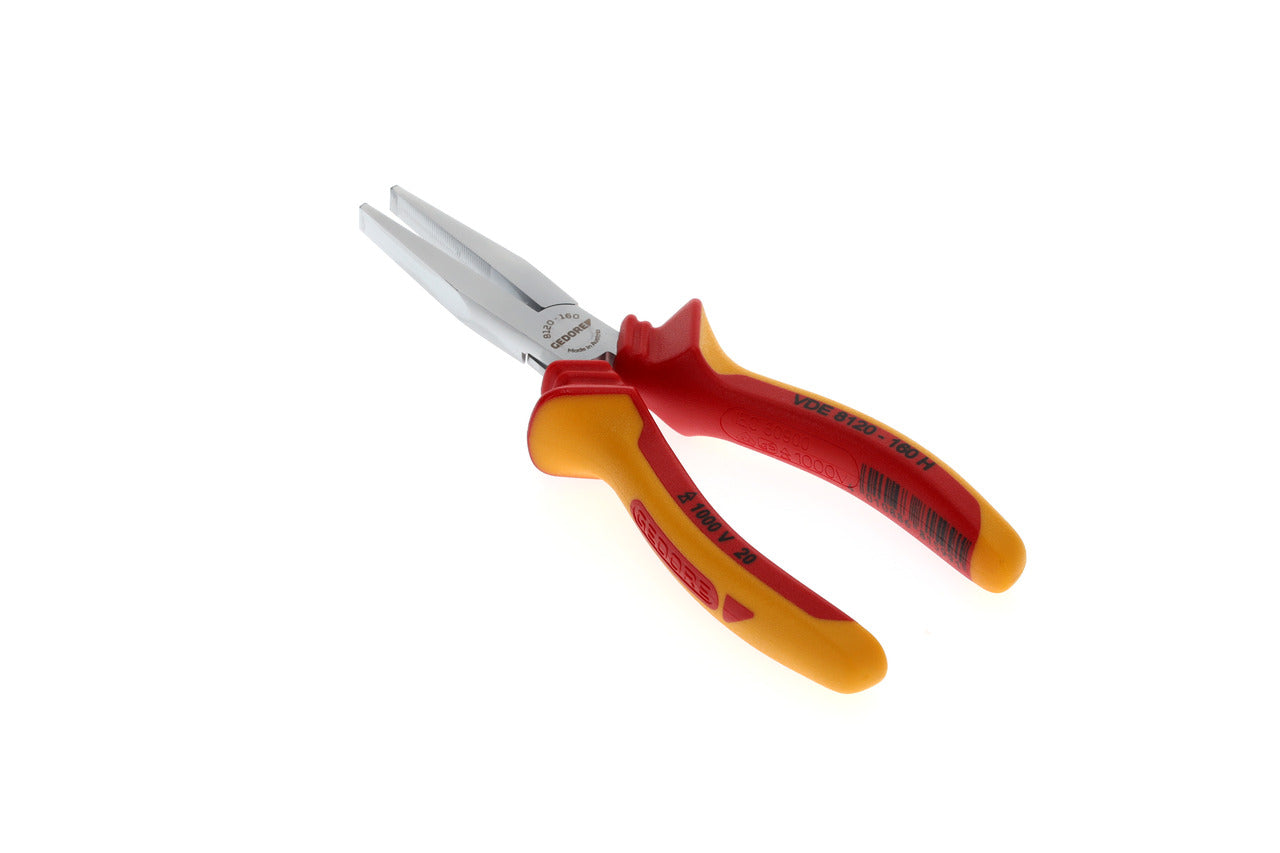 VDE 8120-160 H - Alicate VDE boca plana 160 H