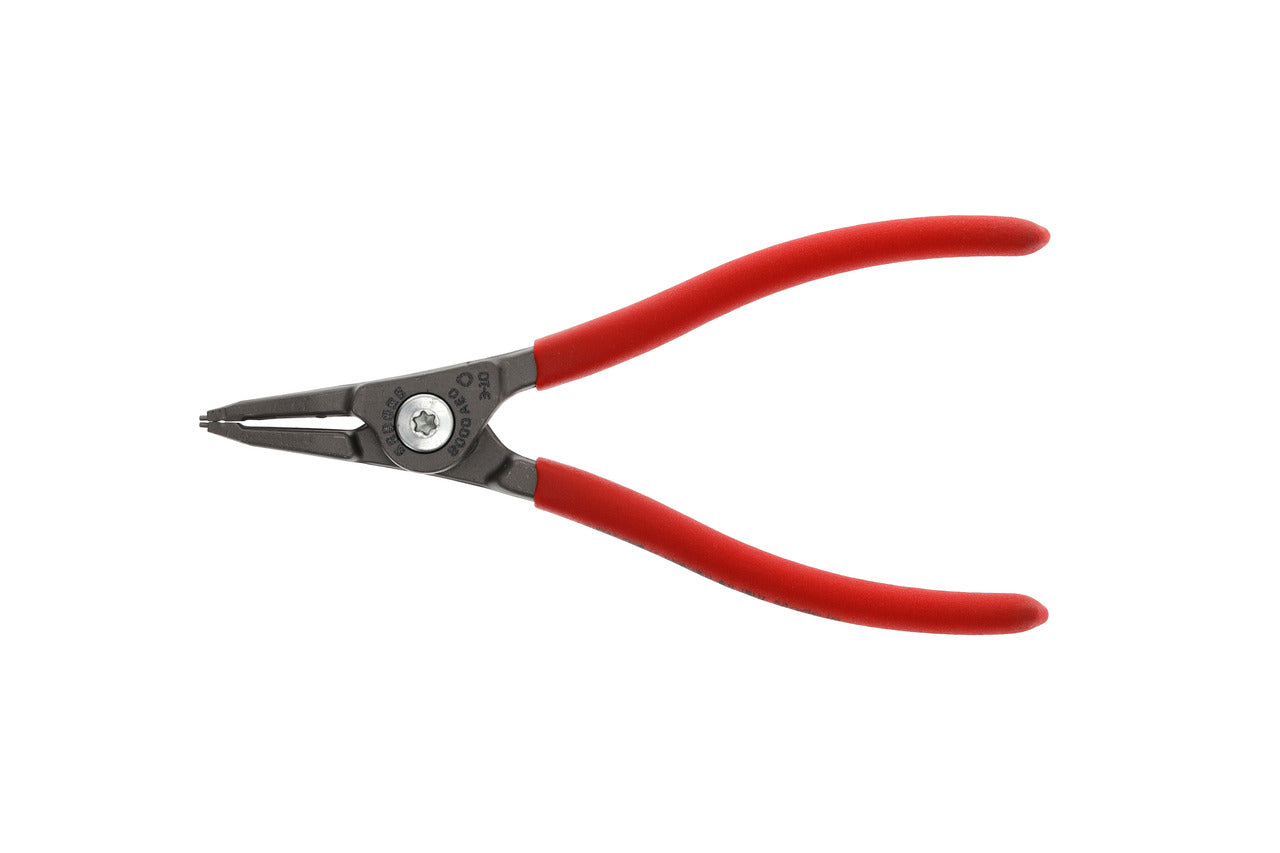 8000 AE - Alicates con puntas reforzadas para anillos circlip exteriores de 3 a 140 mm de diámetro