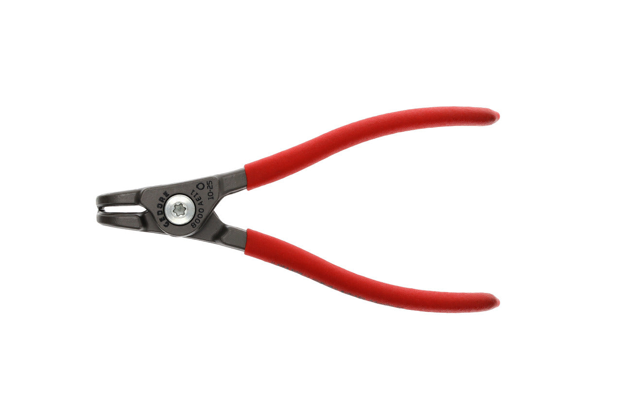 8000 AE - Alicates con puntas reforzadas para anillos circlip exteriores de 3 a 140 mm de diámetro