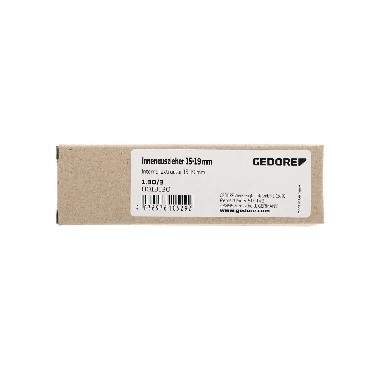 Extractor interior 15-19 mm