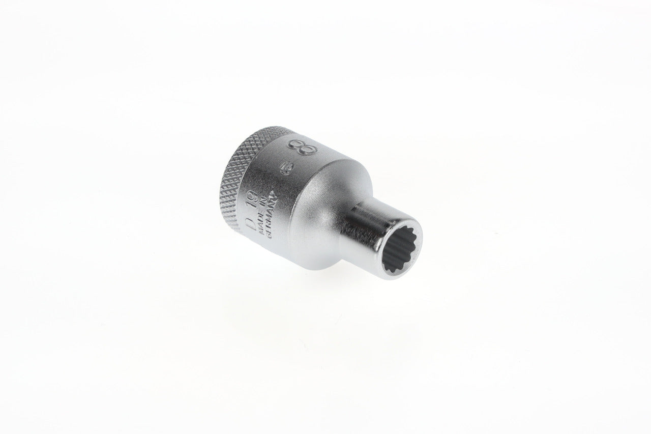 D 19 - Gots de 1/2" amb perfil UnitDrive per cargols hexagonals