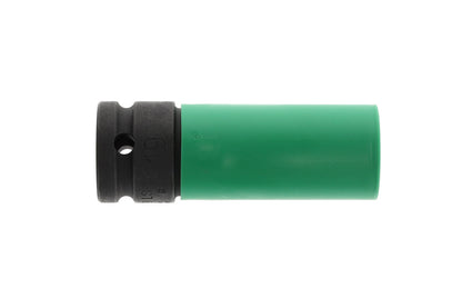 K 19 LS - Vasos de impacto de 1/2" de perfil hexagonal, modelo largo especial llantas