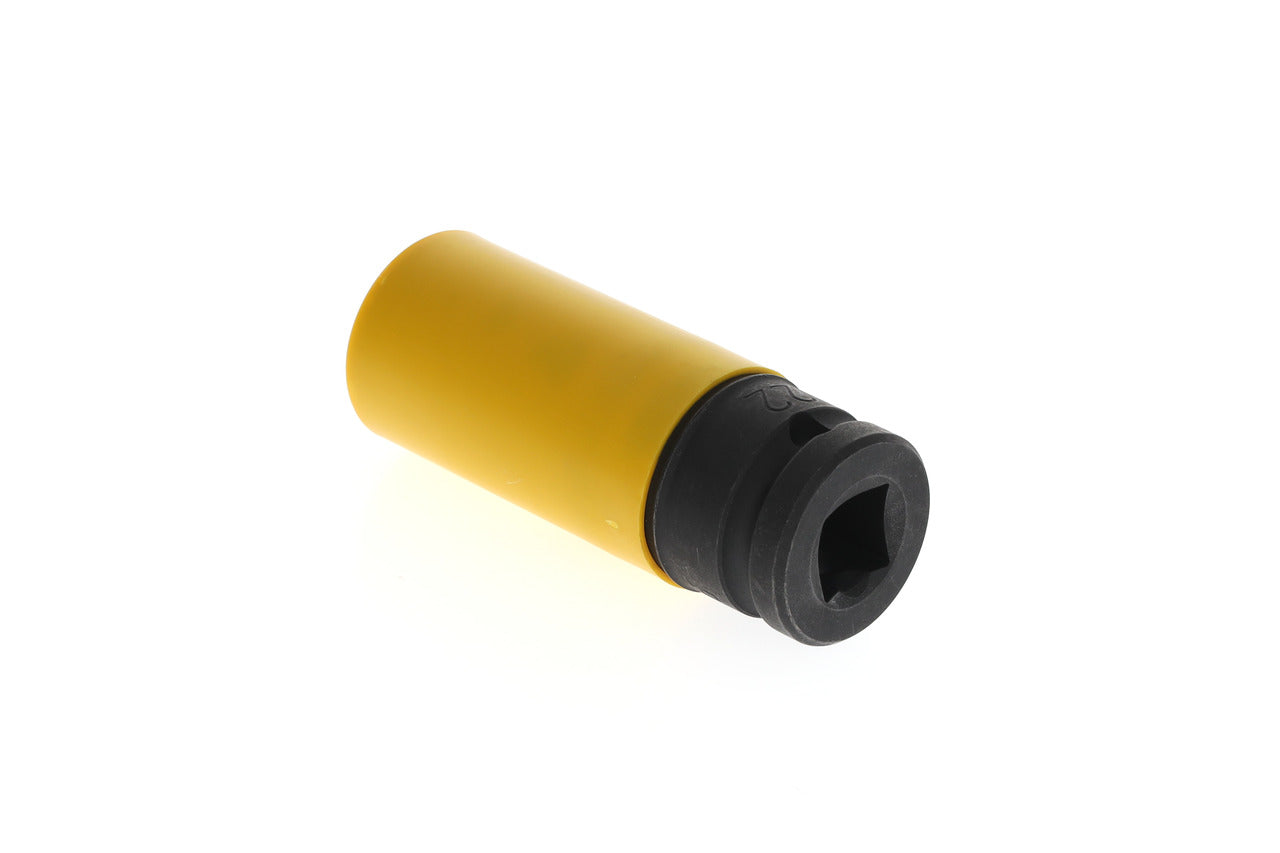 K 19 LS - Vasos de impacto de 1/2" de perfil hexagonal, modelo largo especial llantas