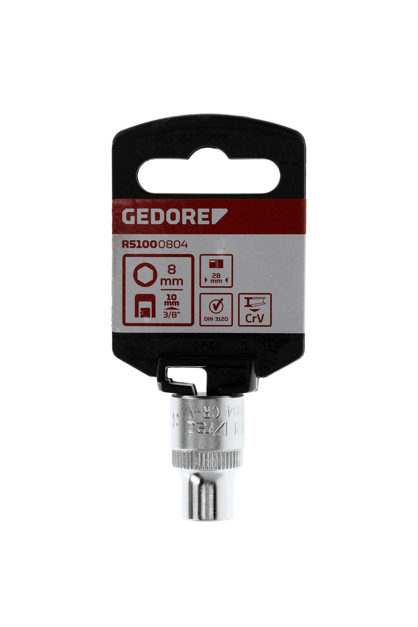 R51000804 - Got 3/8", hexagonal, 8 mm L=28 mm