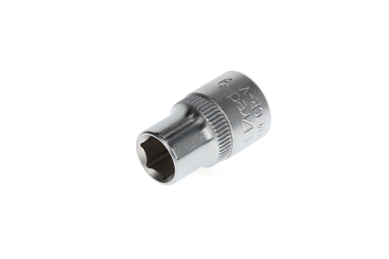 R51000904 - Vaso 3/8", hexagonal, 9 mm L=28 mm