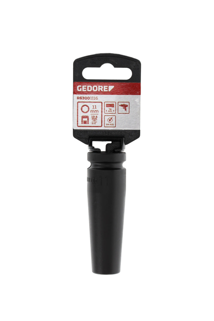 R63001116 - Vaso de impacto 1/2", hexagonal, 11 mm L=85 mm