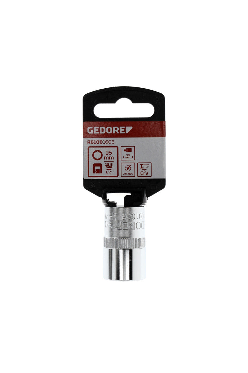 R61001606 - Got 1/2", hexagonal, 16 mm L=38 mm