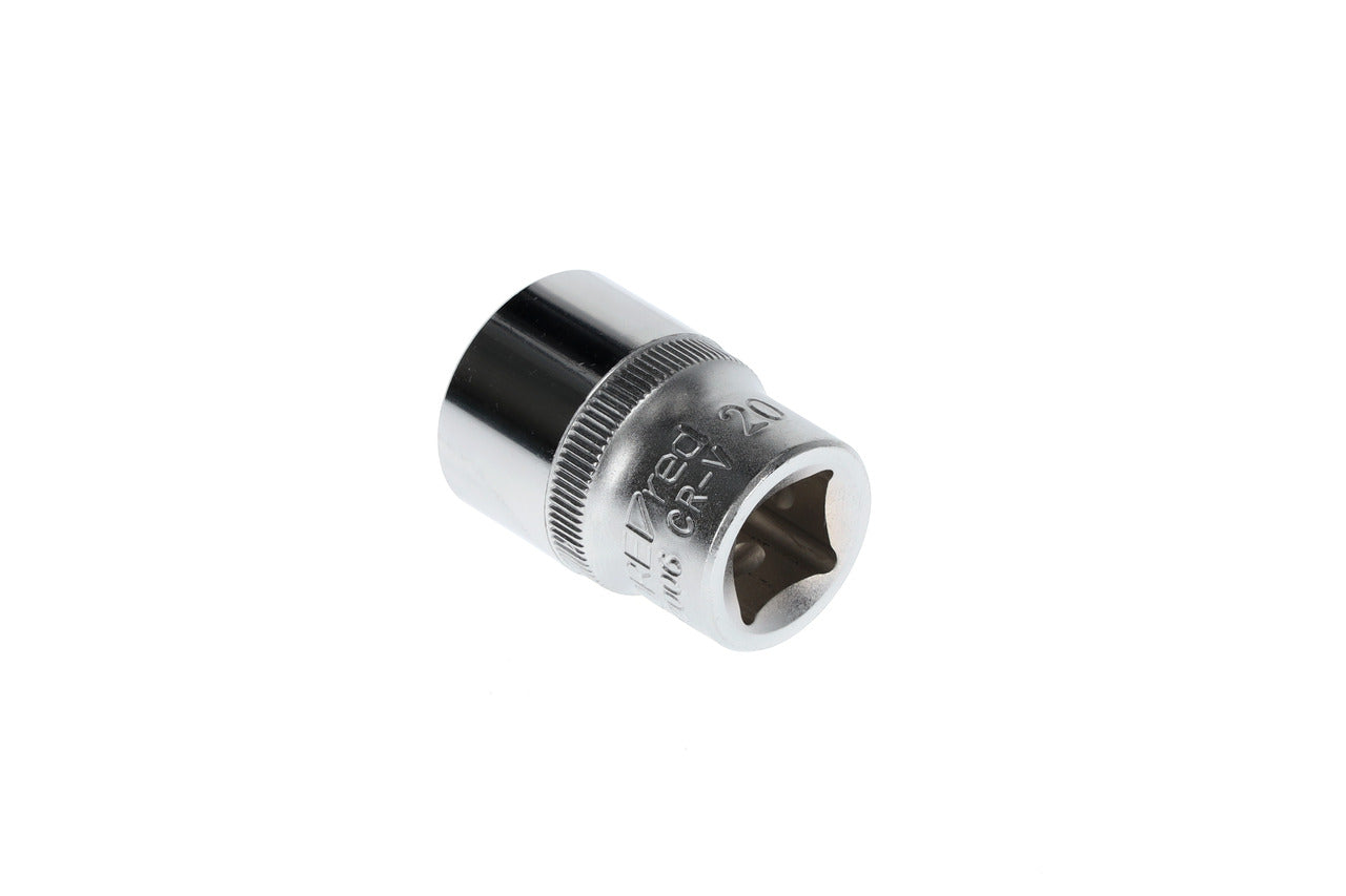 R61002006 - Vaso 1/2", hexagonal, 20 mm L=38 mm
