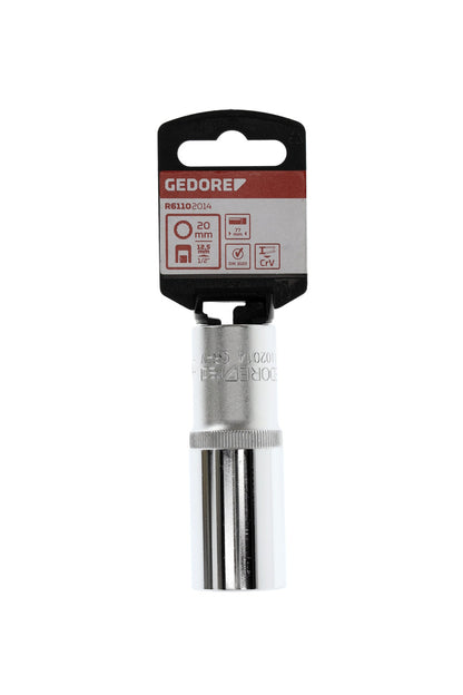 R61102014 - Got 1/2", bi-hexagonal, 20 mm L=77 mm