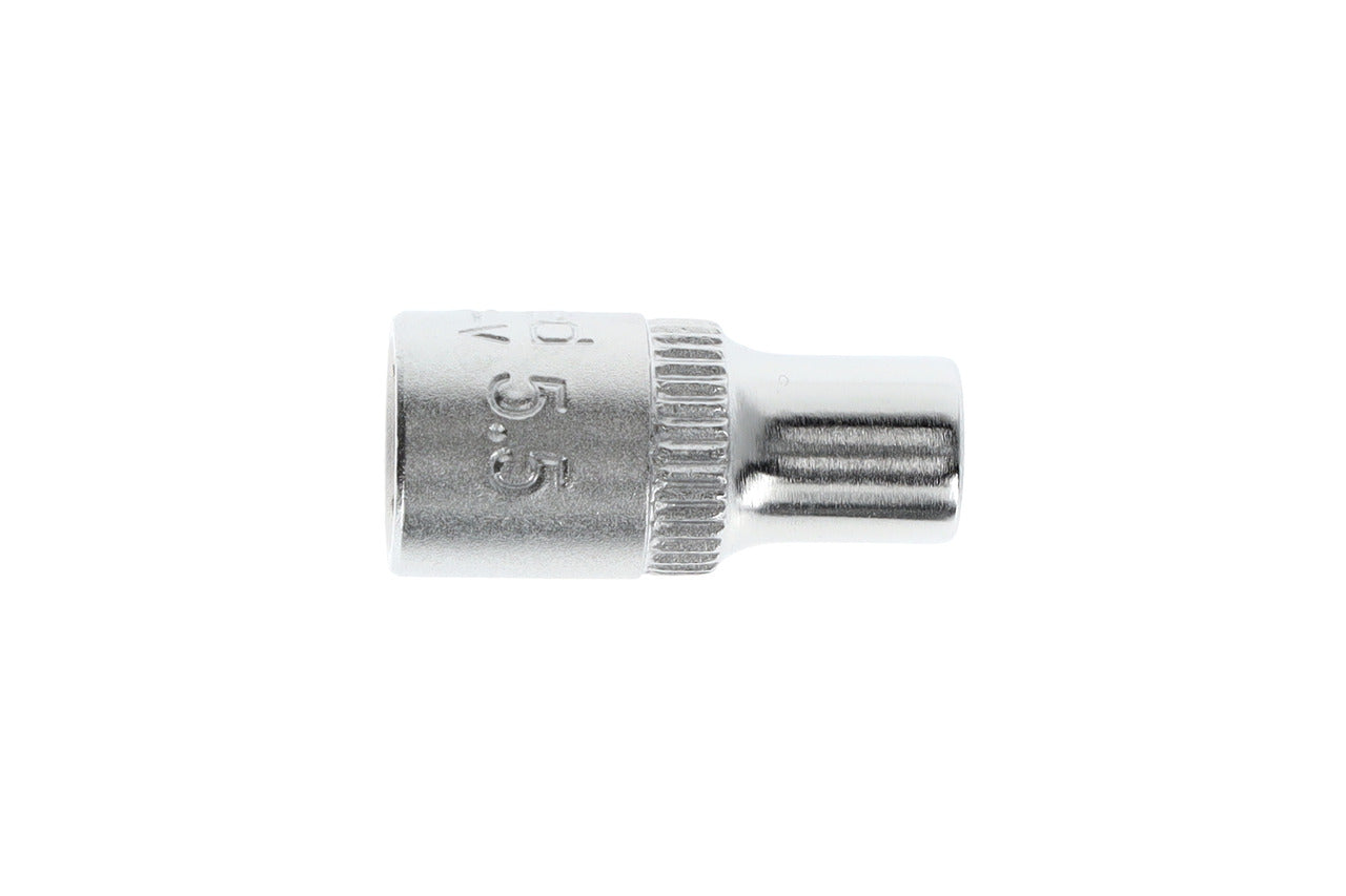 R41005503 - Vaso 1/4", hexagonal, 5,5 mm L=25 mm
