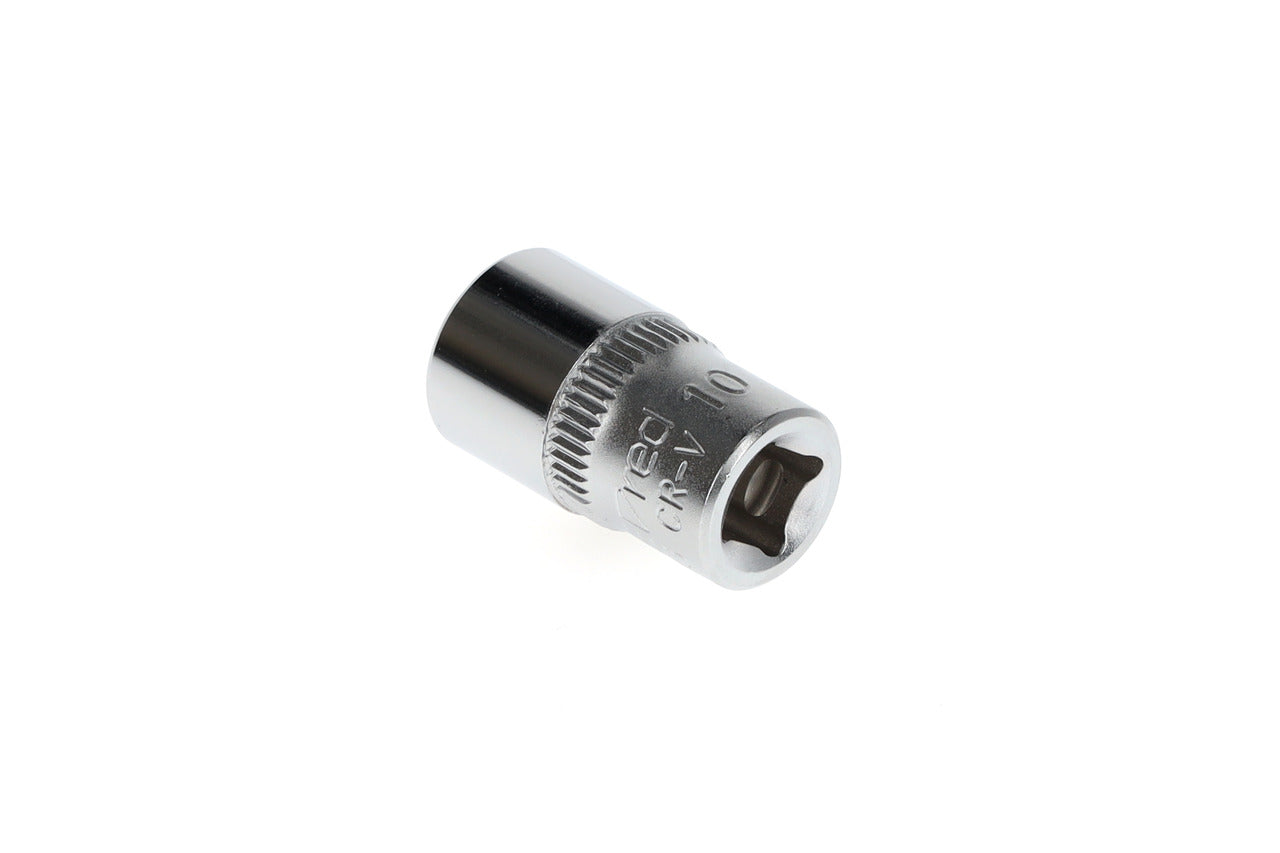 R41001003 - Vaso 1/4", hexagonal, 10 mm L=25 mm