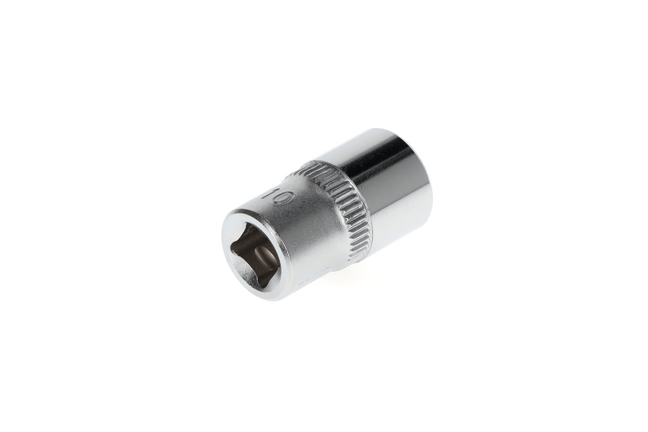 R41001003 - Vaso 1/4", hexagonal, 10 mm L=25 mm