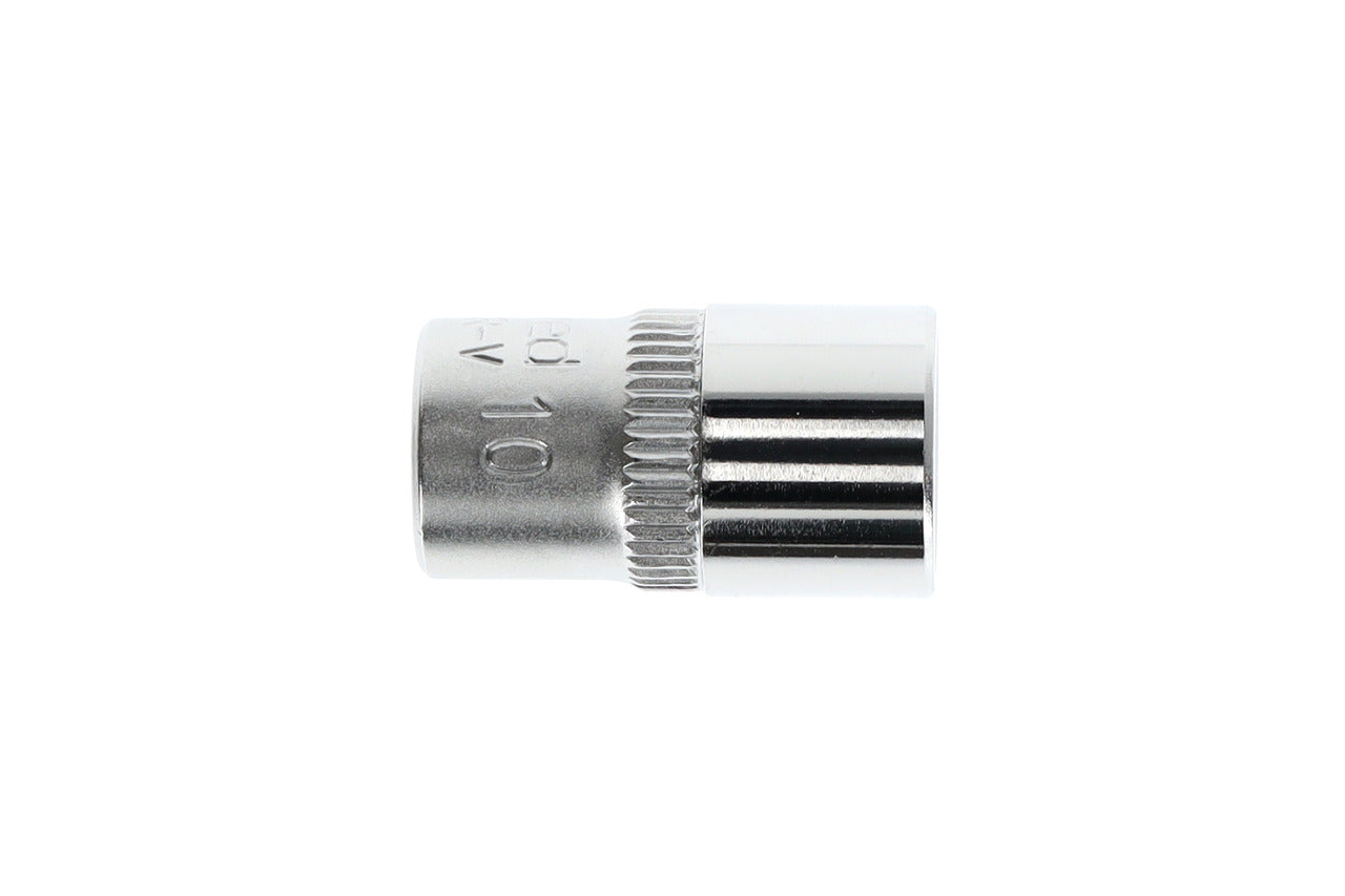 R41001003 - Vaso 1/4", hexagonal, 10 mm L=25 mm