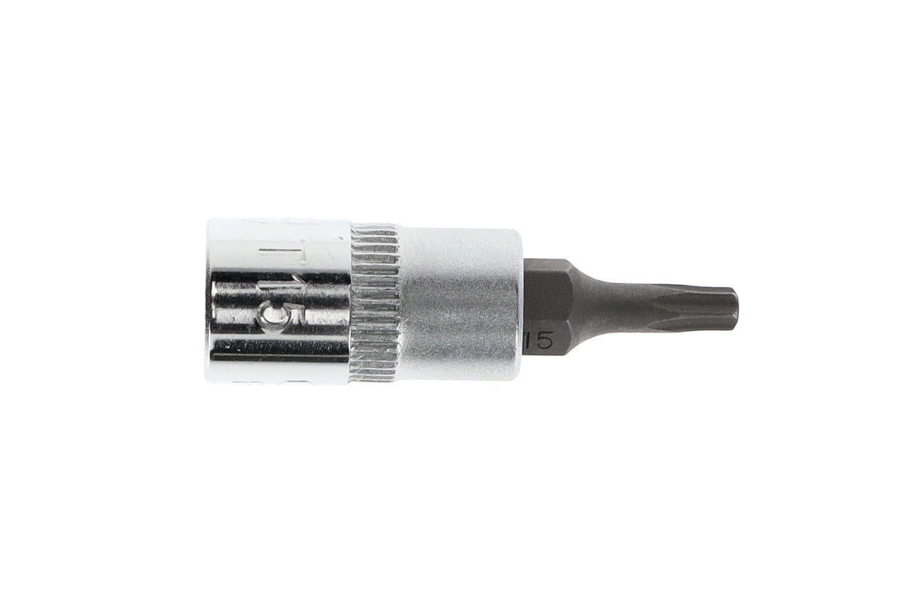 R42451206 - Vaso destornillador 1/4" TX T15 L=37 mm