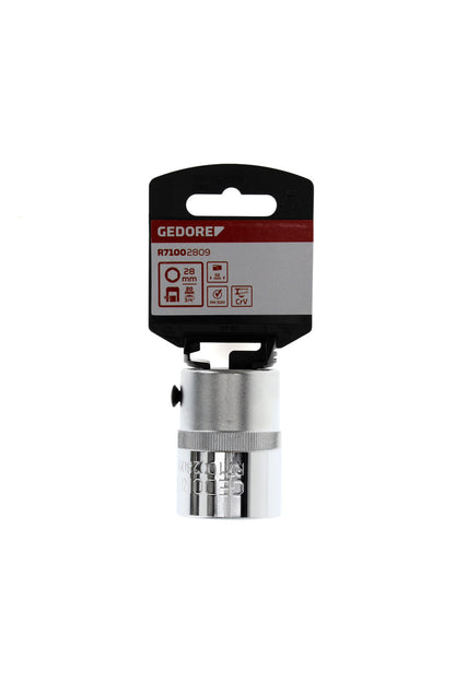 R71002809 - Vaso 3/4", hexagonal, 28 mm L=52 mm