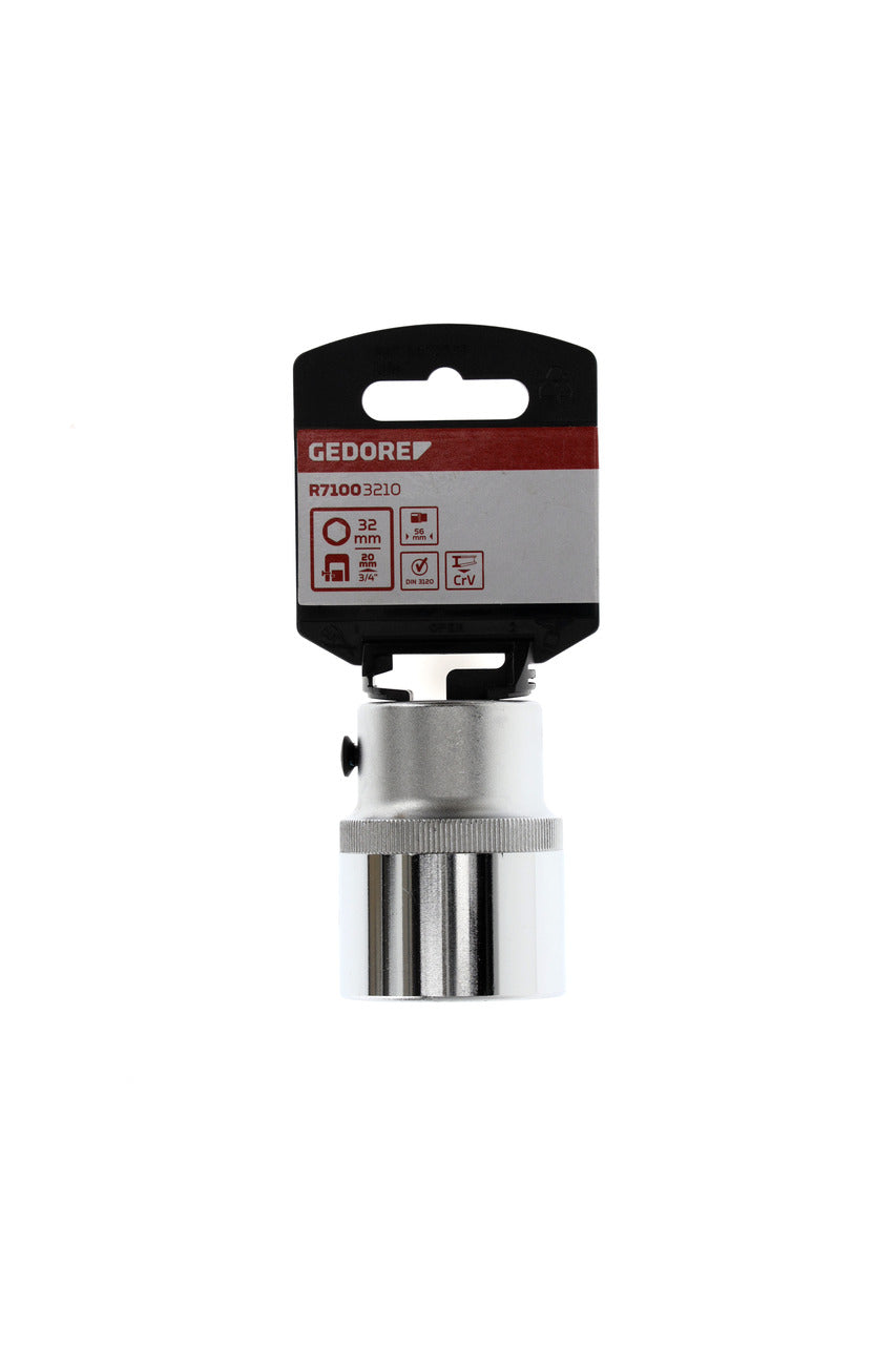 R71003210 - Got 3/4", hexagonal, 32 mm L=56 mm