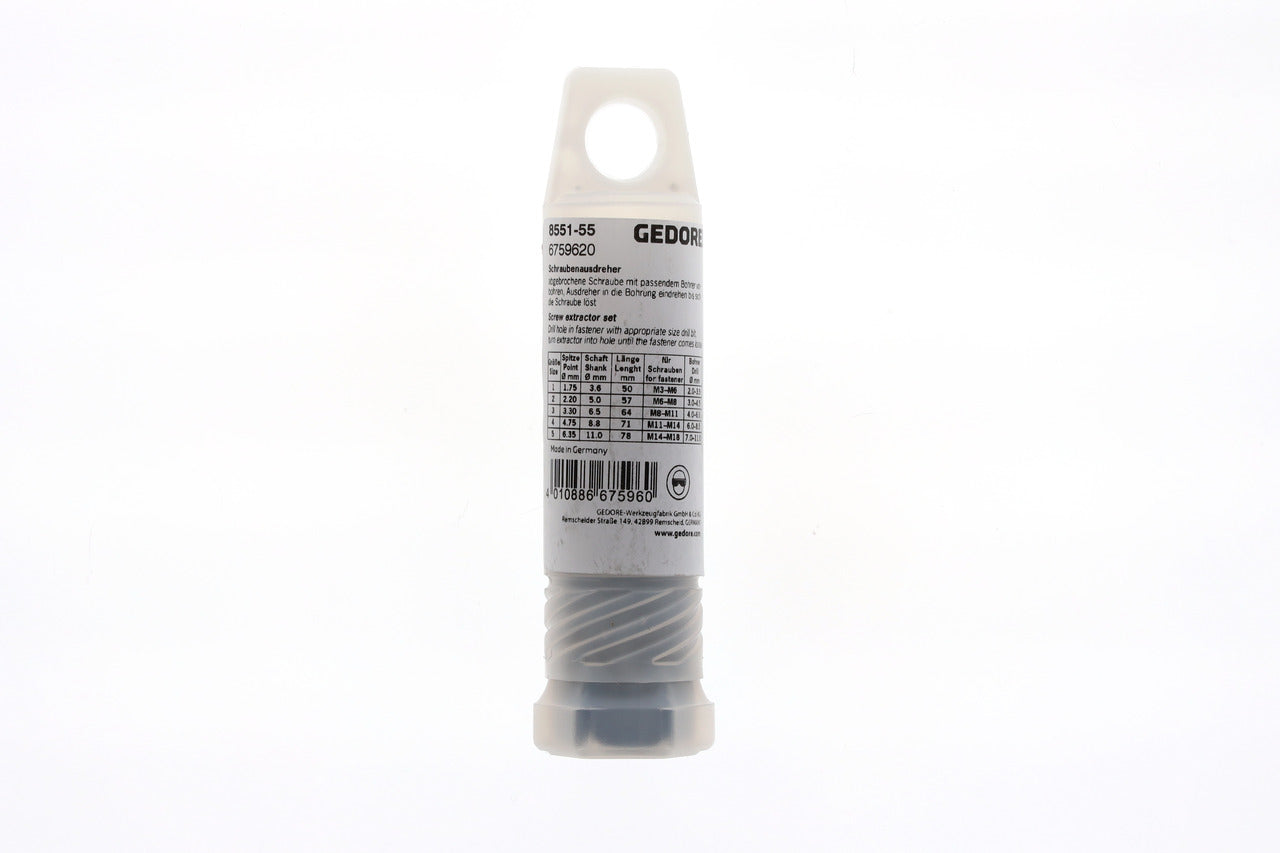 8551-55 - Surtido de extractores de tornillos